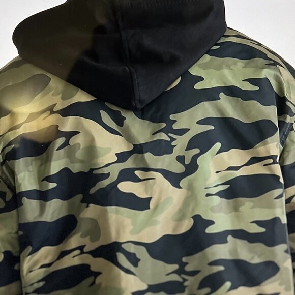 Aerpostale Camo Hooded Bomber Jacket Camo Hooded Bomber Size XL - Picture 2 of 9